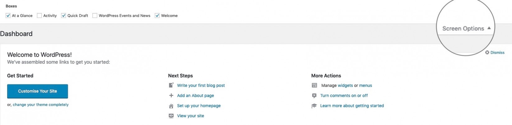 How to Customize the WordPress Dashboard - SiteGround Tutorials