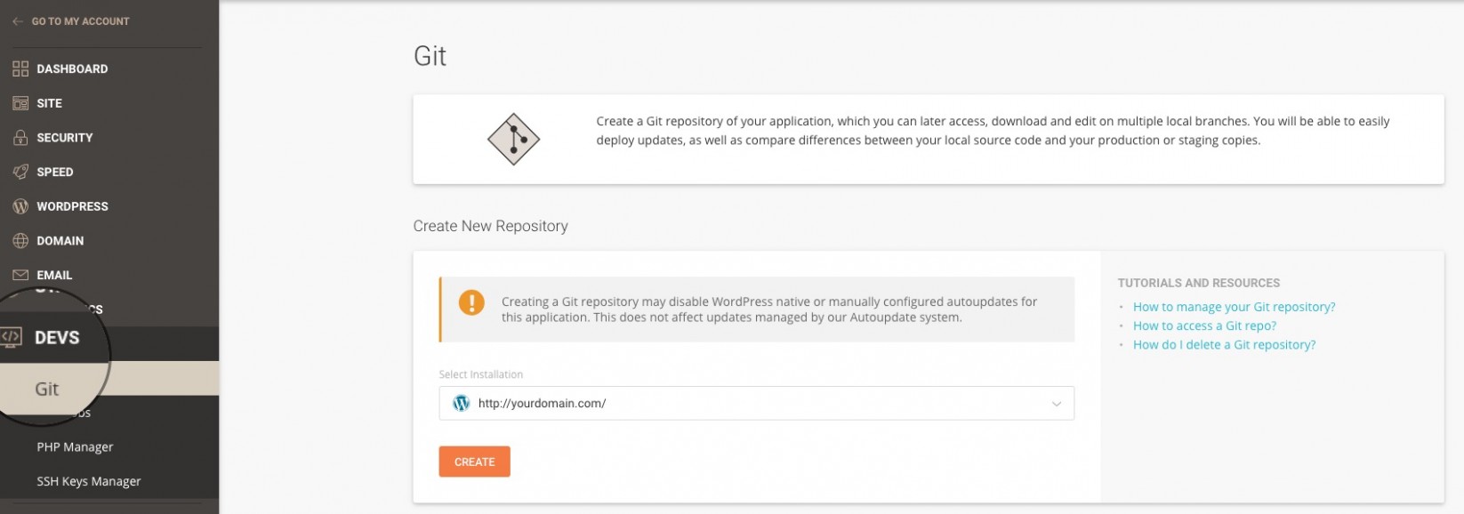 How to Create a New GIT Repository - SiteGround Tutorials