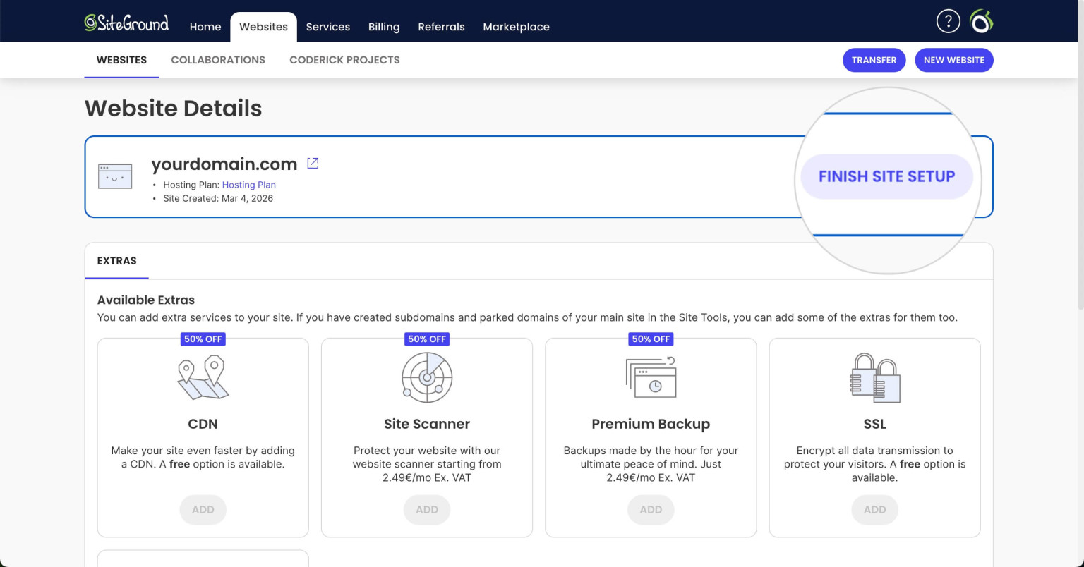 How to Create a New Website on SiteGround - SiteGround Tutorials