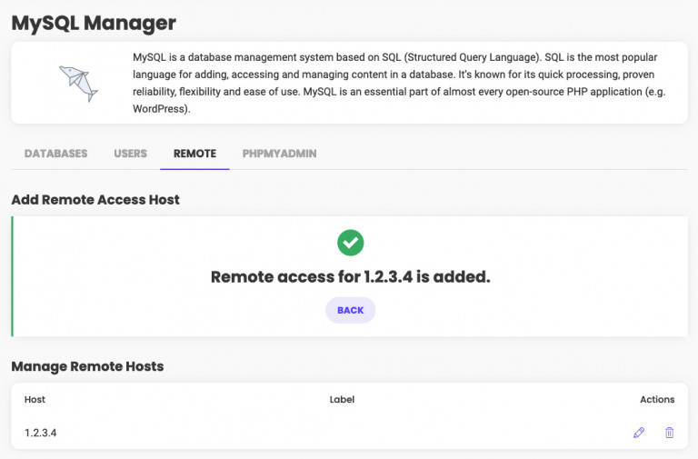 Remote MySQL Access In Site Tools - SiteGround Tutorials