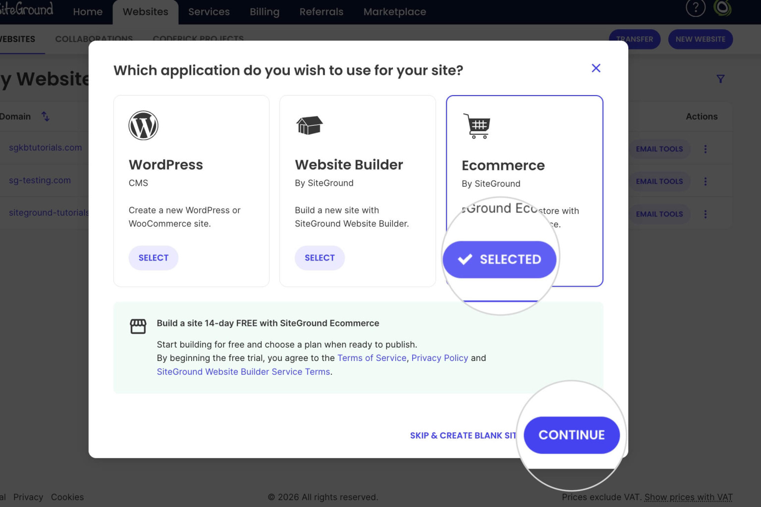 How to Create a New Website on SiteGround - SiteGround Tutorials