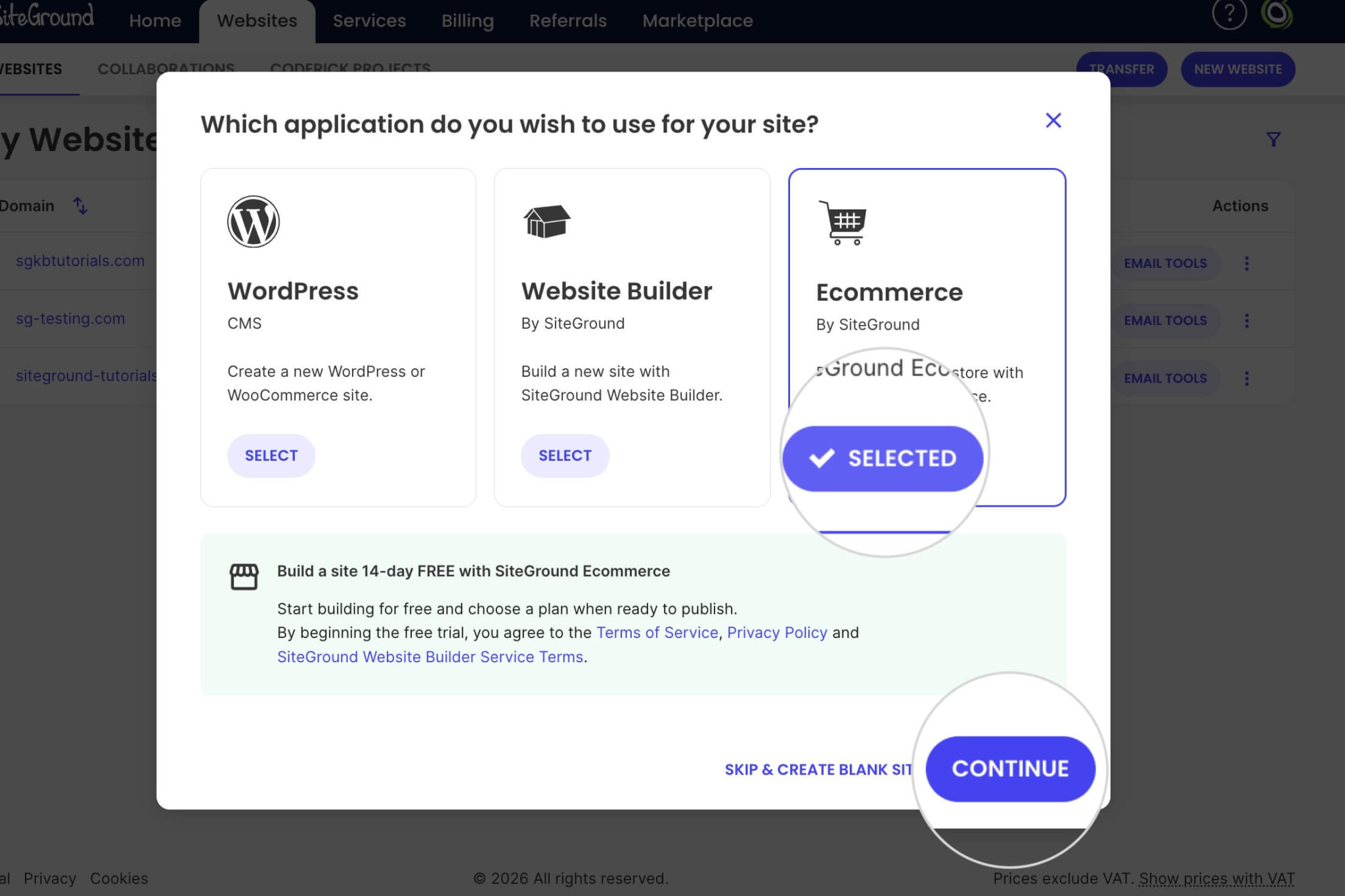 How to Create a New Website on SiteGround - SiteGround Tutorials