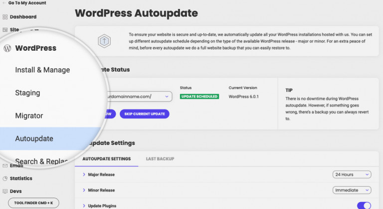 Automatic WordPress Updates - SiteGround Tutorials