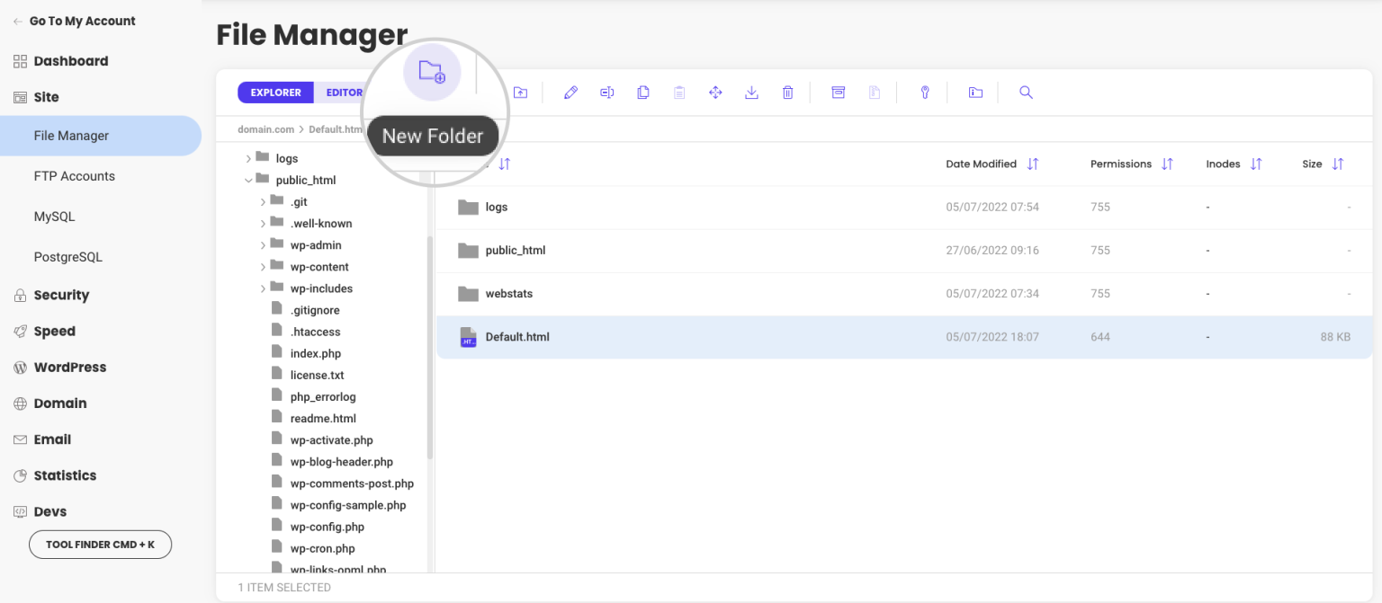 How to manage my files via File Manager? - SiteGround KB