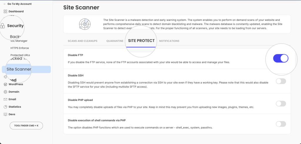 How does the SiteGround Site Scanner protect my website? - SiteGround KB