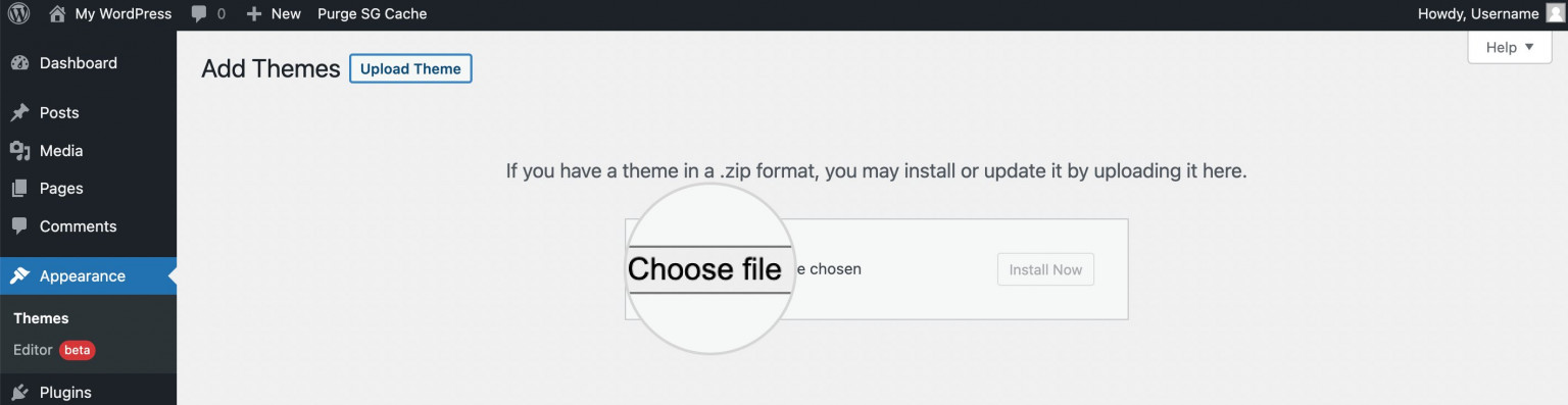 How to Install WordPress Themes - SiteGround Tutorials