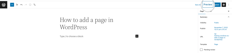 How to add pages in WordPress - SiteGround Tutorials