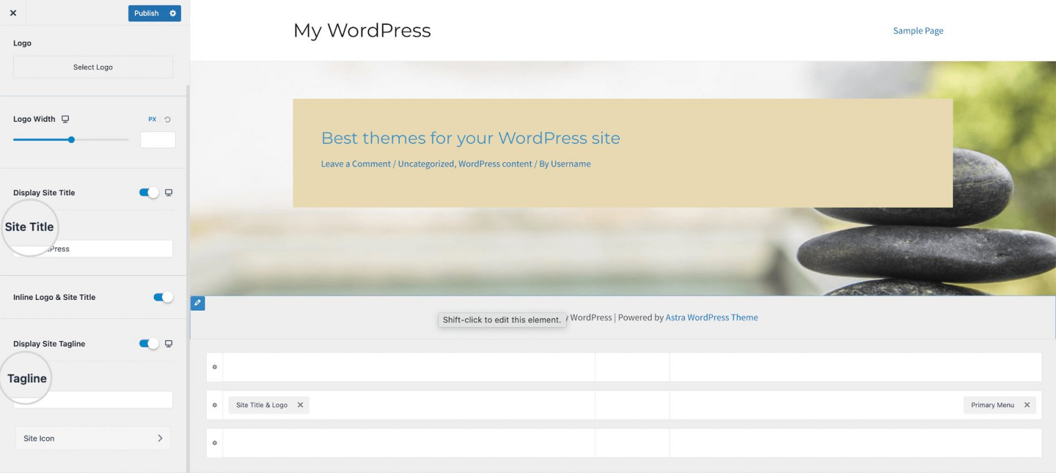 How to Customize WordPress Themes - SiteGround Tutorials