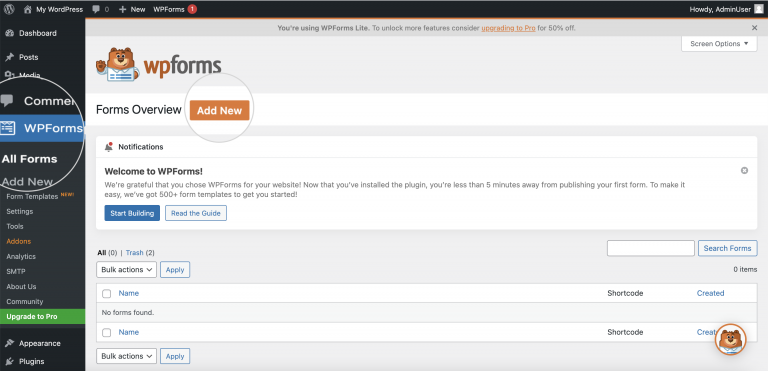 How to add a contact form in WordPress - SiteGround Tutorials