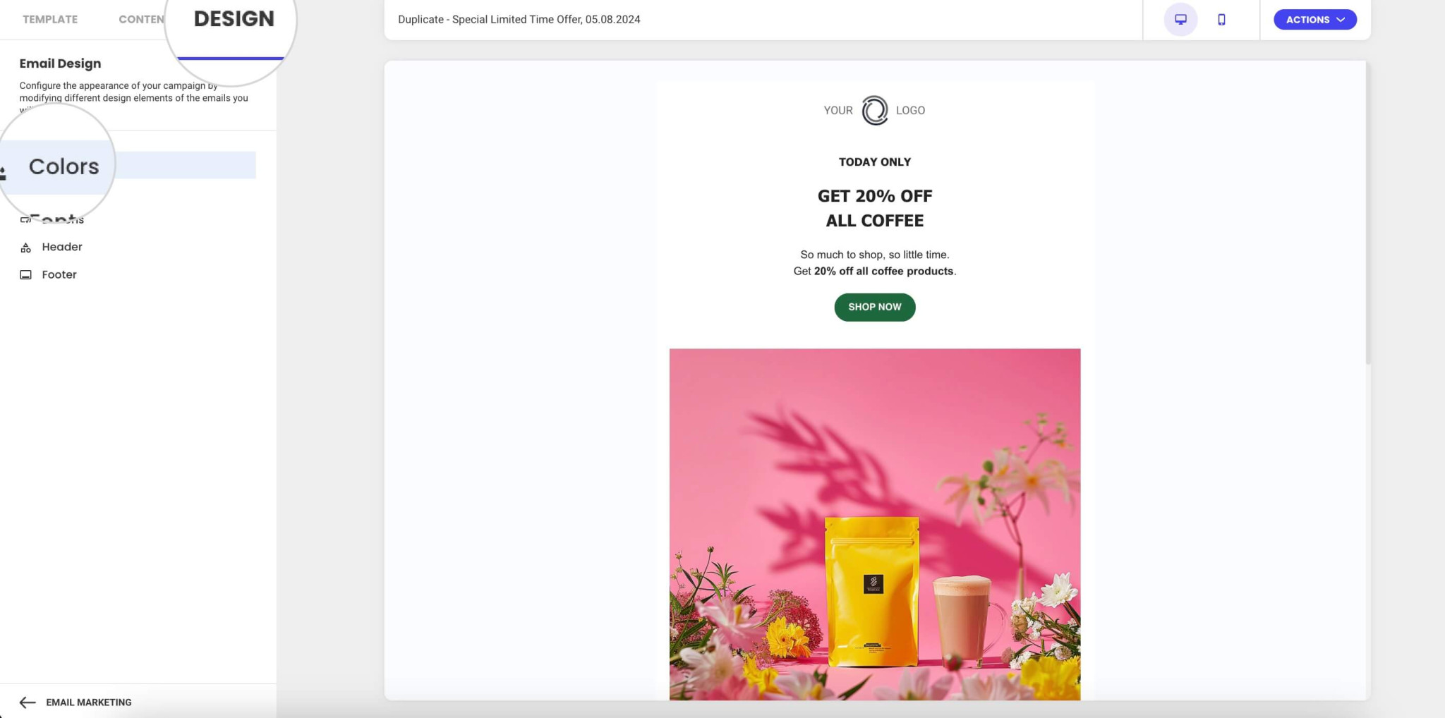 Mail Yellow Header Example How to change the color of your email header in SiteGround Email ...