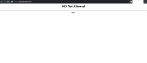 Come correggere l'errore HTTP 405 Method Not Allowed - SiteGround KB