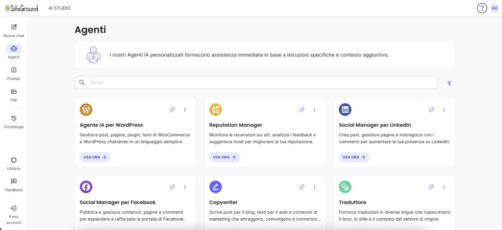 Cosa sono gli Agenti IA? - SiteGround KB