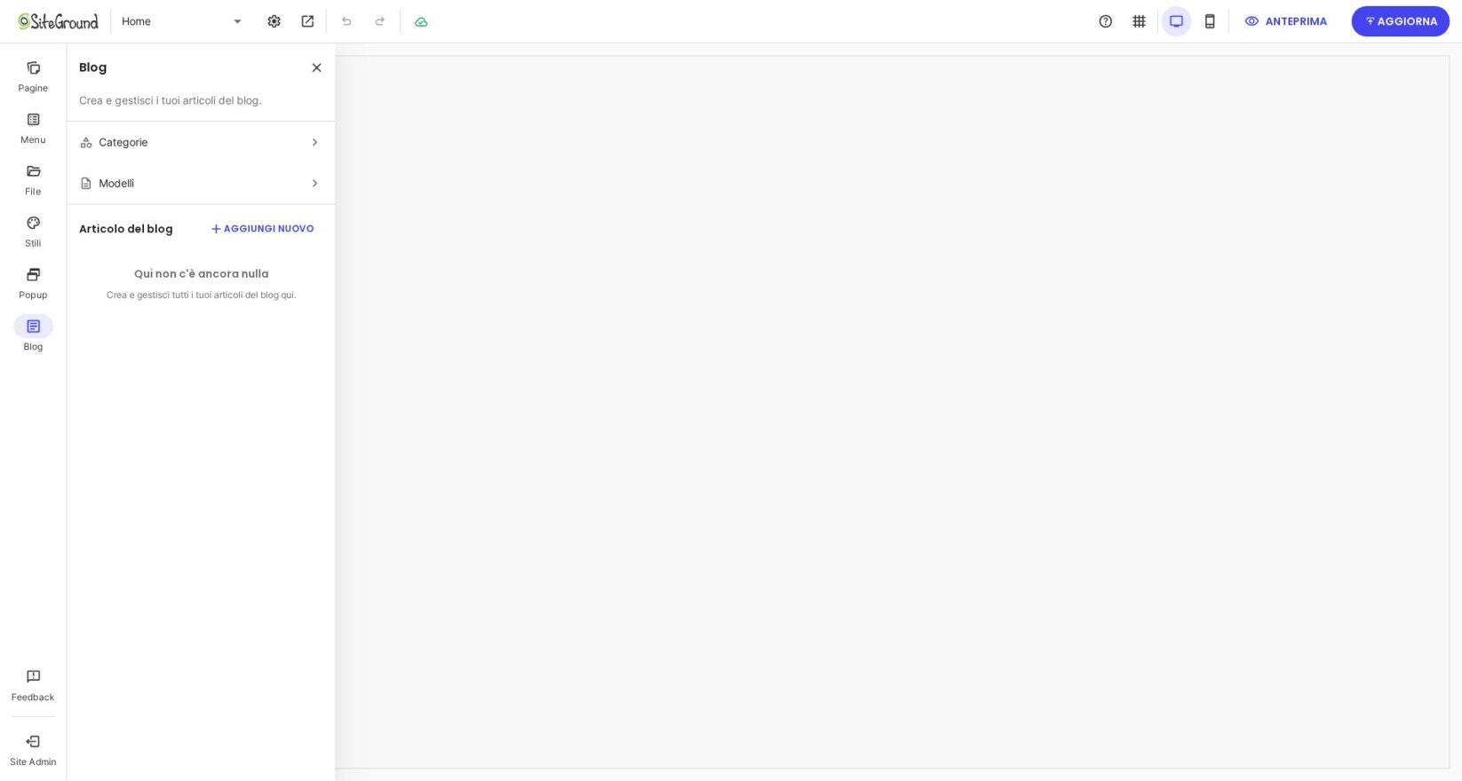 personalizzare gli articoli singoli