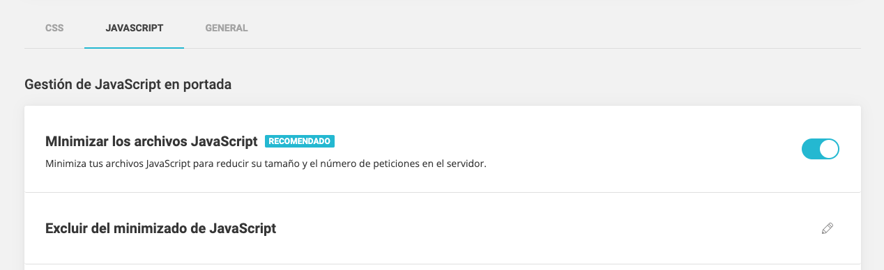 Optimización de portada en Speed Optimizer - SiteGround Tutoriales