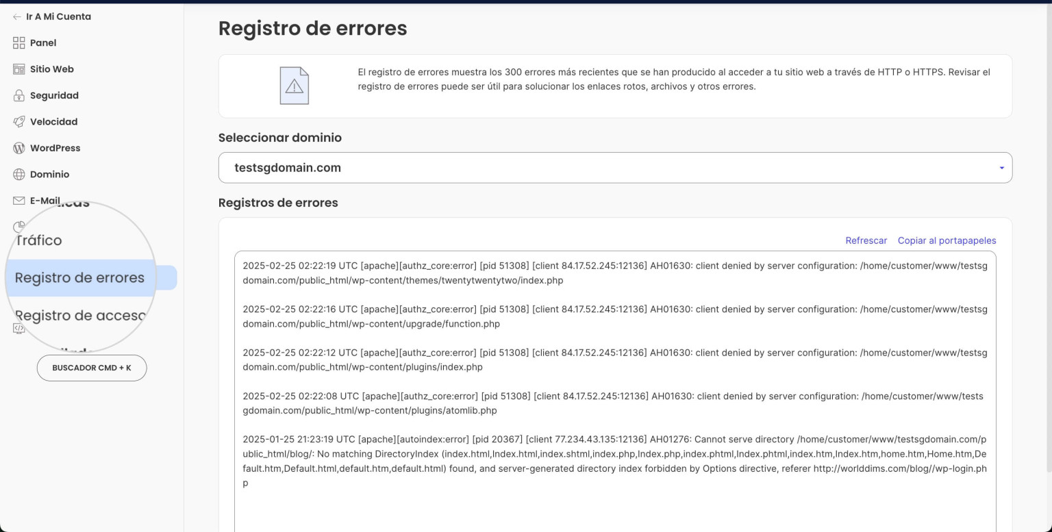 Cómo solucionar el error 406 Not Acceptable: 7 formas - BC de SiteGround