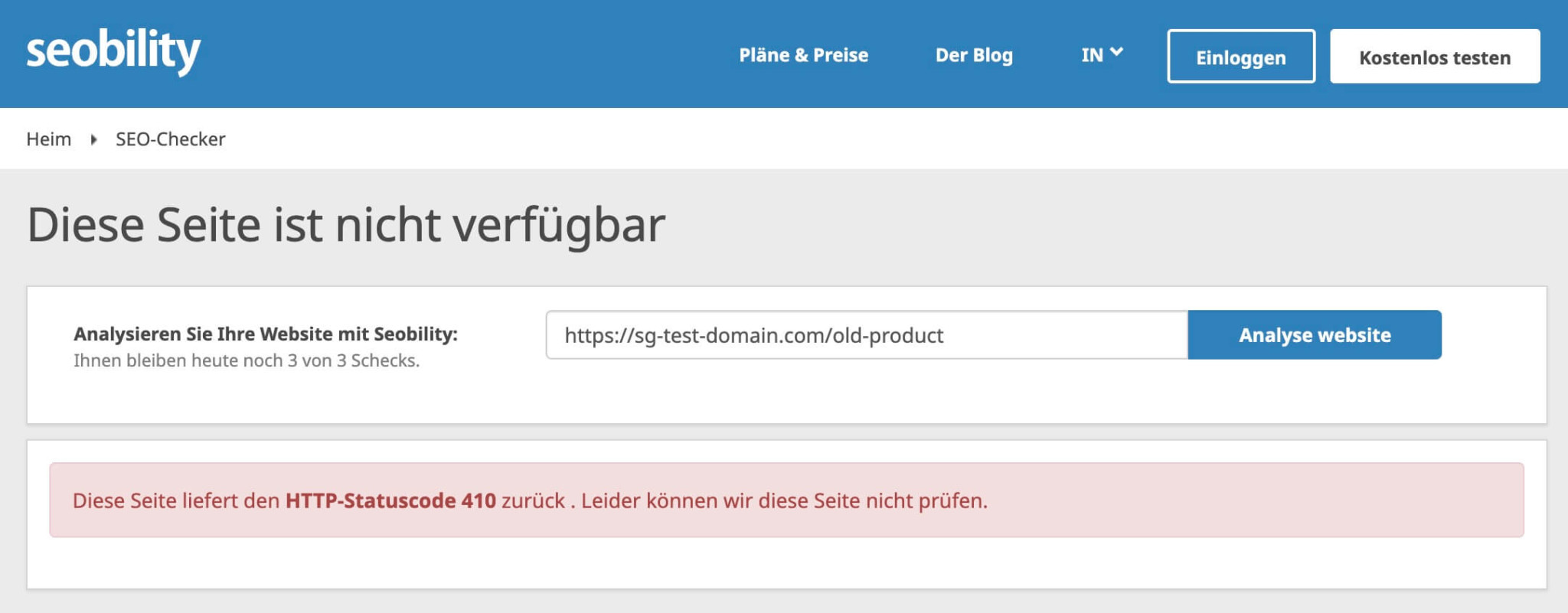 410-Statuscode – Was ist das und wann sollte er verwendet werden ...