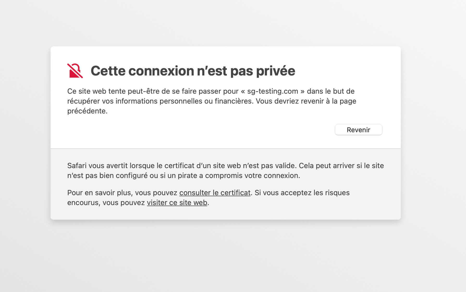 Comment corriger l’erreur « NET::ERR_CERT_AUTHORITY_INVALID ...