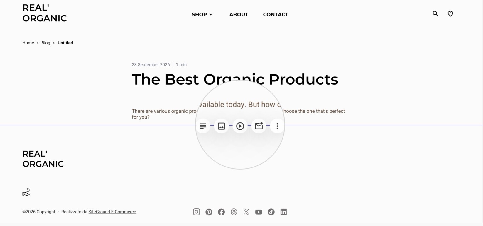Options blog